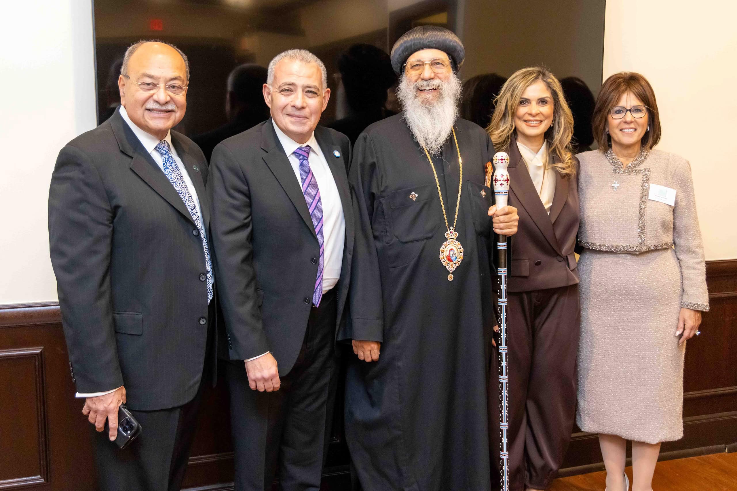 Professor Tarek M. Sobh, Ph.D., P.E., at a board memberships event.